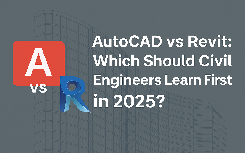 AutoCAD vs Revit: Which Should Civil Engineers Learn First in 2025?
